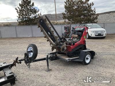Barreto 20RTK Trencher With Trailer