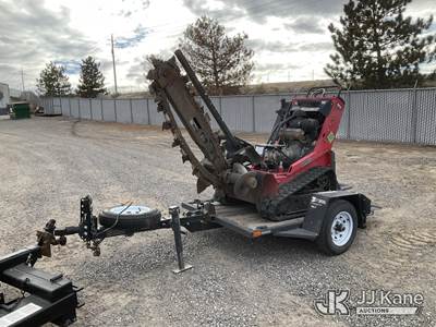 Barreto 20RTK Trencher With Trailer