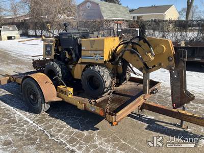 2004 Vermeer LM42 Walk Beside Articulating Combo Trencher/Vibratory Cable Plow