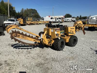 2013 Vermeer LM42 Articulating Rubber Tired Walk-Beside Combo Trencher/Cable Plow