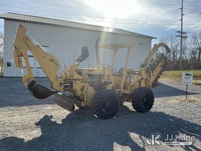 1989 Vermeer M455A Articulating Rubber Tired Trencher