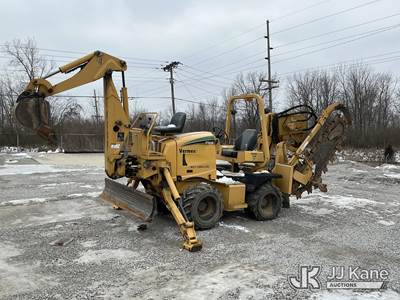 2008 Vermeer RT650 Rubber Tired Vibratory Cable Plow/Trencher