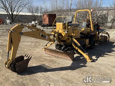 2008 Vermeer RT650 Rubber Tired Vibratory Cable Plow/Trencher