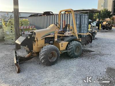 2010 Vermeer Corporation RTX550 Rubber Tired Trencher