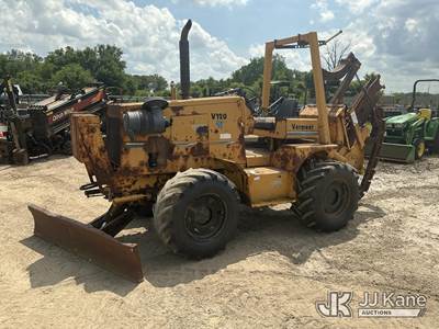 2002 Vermeer V120 Rubber Tired Trencher