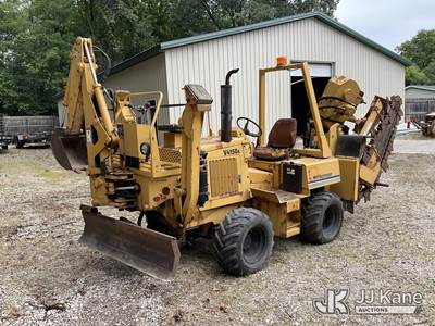 1999 Vermeer V4150A Rubber Tired Vibratory Cable Plow/Trencher
