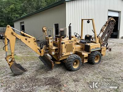 1993 Vermeer V4750 Rubber Tired Trencher