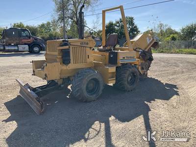 2001 Vermeer V5750 Rubber Tired Earthsaw