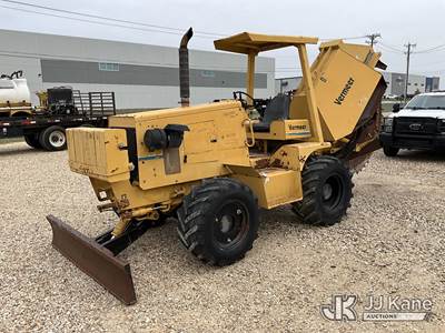 1999 Vermeer Corporation V8550A Rubber Tired Earthsaw