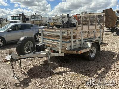 2009 American Truck & Trailer SP5X8 TILT S/A Tilt Top Tagalong Trailer