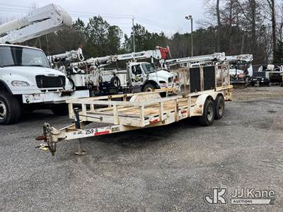 2012 Better Built PH1822FB T/A Tagalong Equipment Trailer