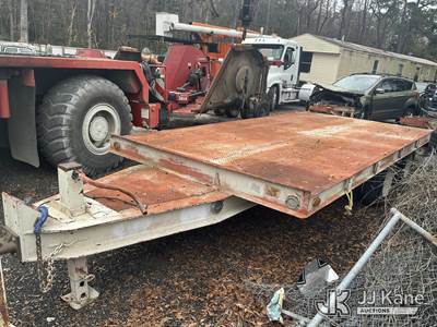 1985 BAME T/A Tagalong Flatbed Trailer