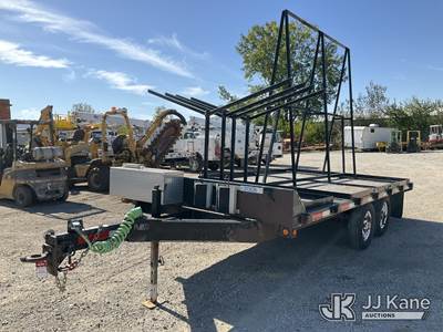 2003 BEHNKE BCT1670EDO T/A Tagalong Utility Trailer