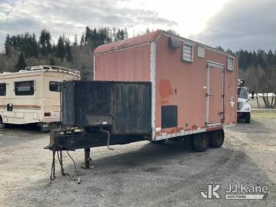 1987 Butler B2416 T/A Tagalong Utility Trailer