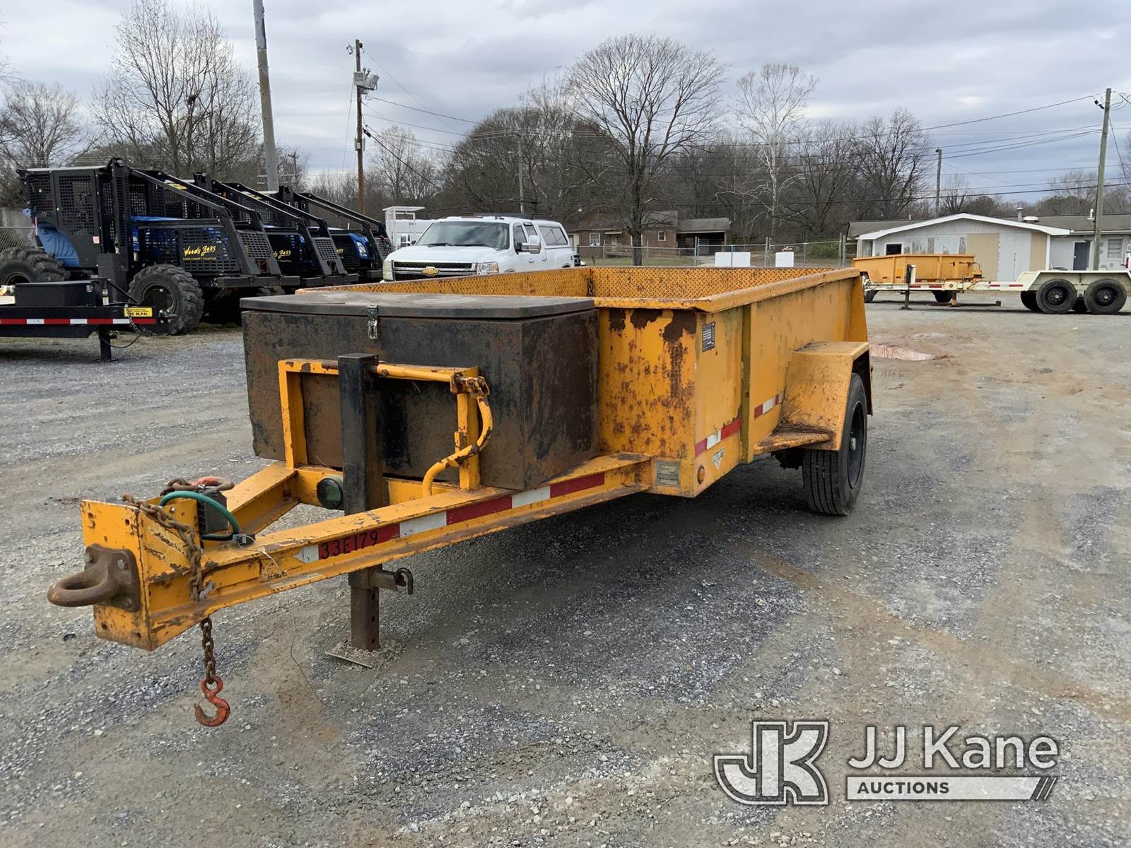 2005 BUTLER BC81033E S/A Material Trailer For Sale Shelby, NC