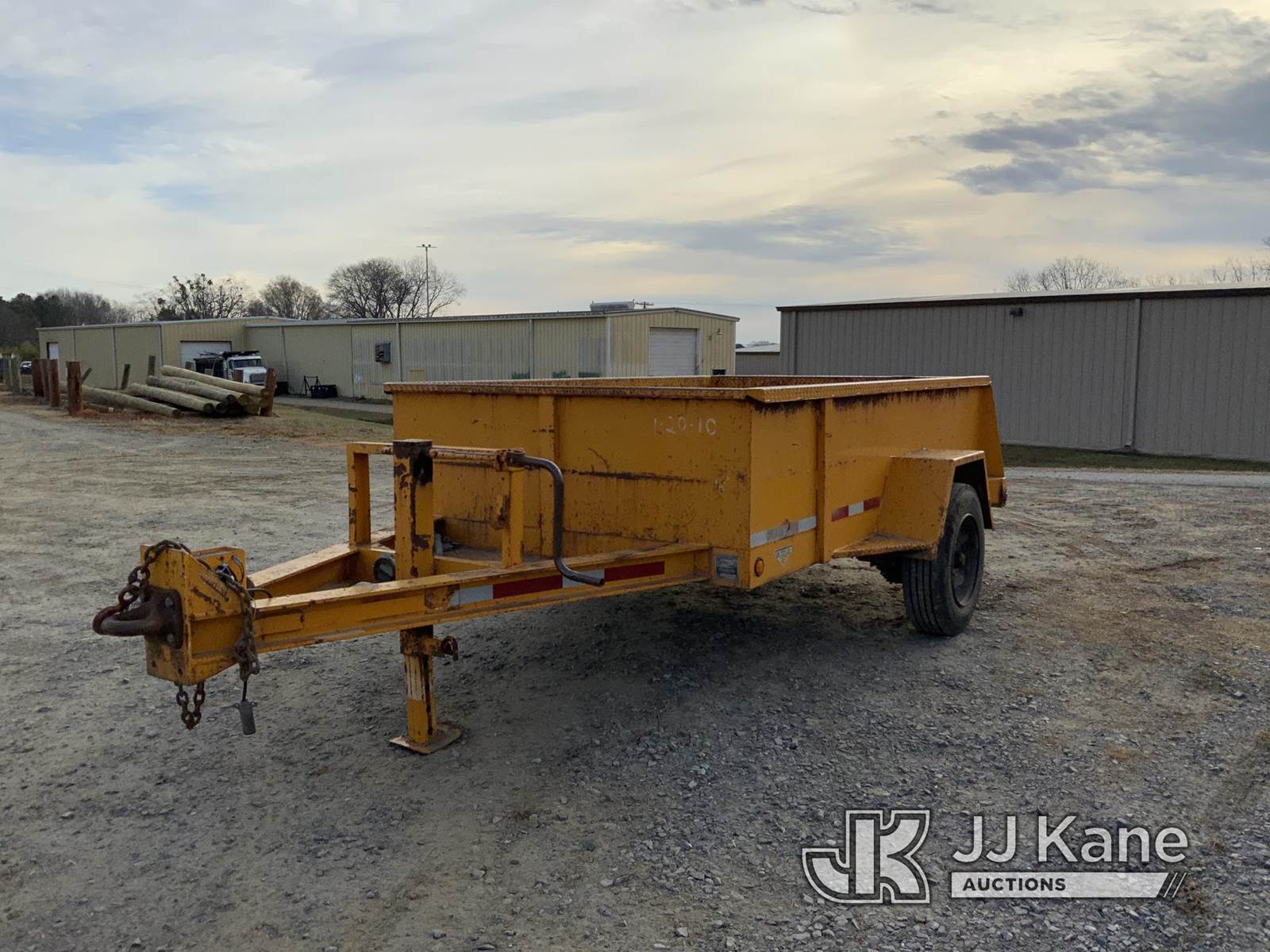 2005 BUTLER BC81033E S/A Material Trailer For Sale Shelby, NC SN844