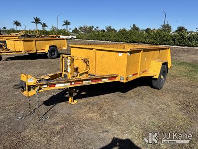2013 Butler BC-810-33E S/A Tagalong Utility Trailer