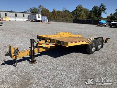 2010 Butler LT-1416-WL T/A Tilt Top Tagalong Trailer
