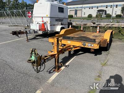 2007 Butler LT1014 T/A Tilt Top Tagalong Trailer