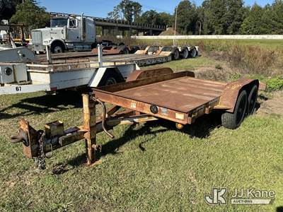 2003 Butler LT1214 S/A Tagalong Utility Trailer