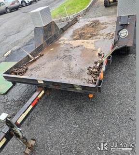 2008 Butler TS-6512-D Tilt-top Tagalong Equipment Trailer
