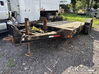 2009 Cam Superline 20' Cushion Tilt T/A Tilt Deck Tagalong Equipment Trailer