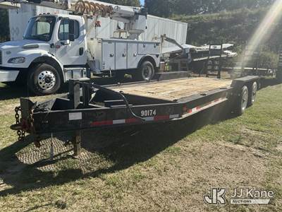 2015 Custom 7-Ton T/A Tagalong Equipment Trailer