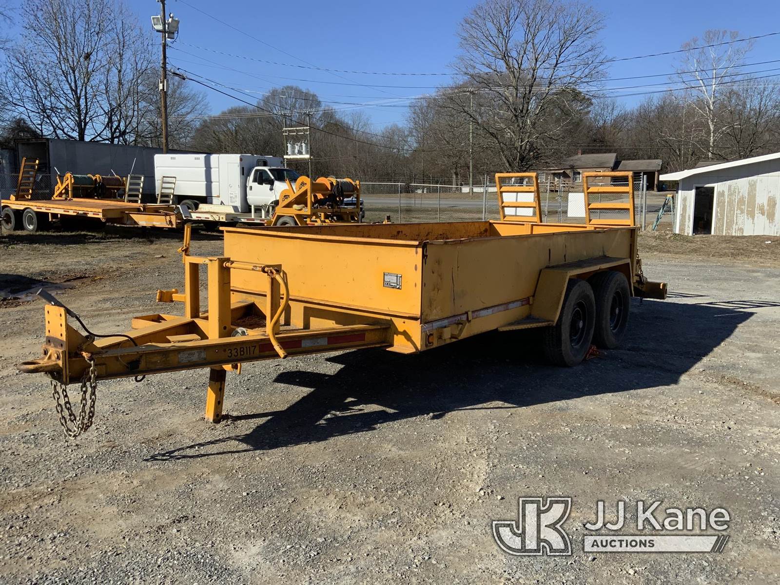 1999 ESTES B61A T/A Material Trailer For Sale Shelby, NC SN833