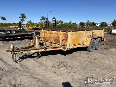 2000 Estes B6T-A T/A Tagalong Material Trailer