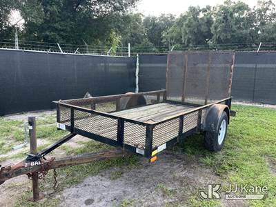 2005 Express Trailers S/A Tagalong Flatbed Trailer