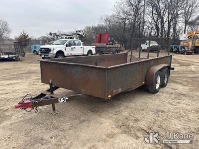 2002 H&H T/A Tagalong Material Trailer