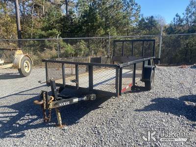 2019 Holmes C 6-4X14 S/A Material Trailer