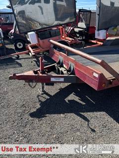 2003 INNOVATIVE 18MDE 10K Equipment Trailer rear axle is broken. (Rear Axle Broken) This is a Titled Item
