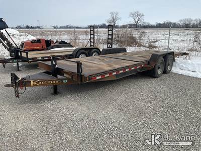 2020 Kaufman Trailers T/A Tilt Deck Tagalong Equipment Trailer