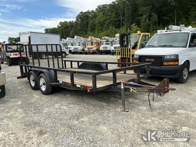 2018 Kaufman FBS-3.5K T/A Tagalong Equipment Trailer