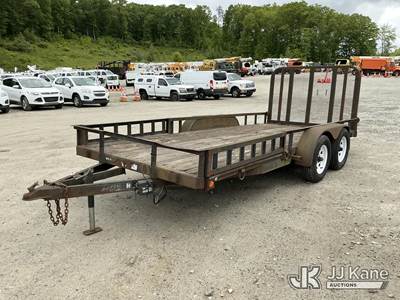 2005 PJ Trailers UT16 T/A Tagalong Landscape Trailer