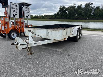 1990 Port City T/A Material Trailer