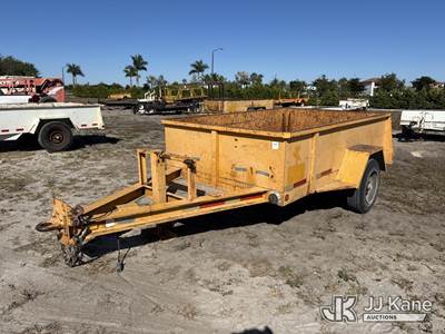 2008 Pike 33E S/A Tagalong Utility Trailer