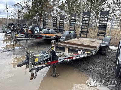 2021 Pratt CP0510 T/A Tagalong Equipment Trailer