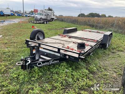 2025 Quality Pro Grade T/A Tilt Bed Tagalong Equipment Trailer