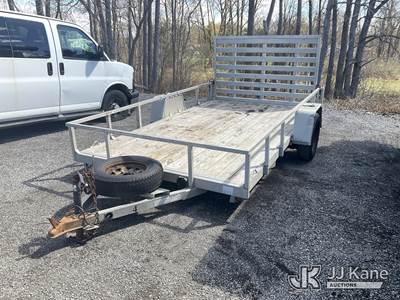 2018 Quality Steel & Aluminum Products T/A Aluminum Tagalong Equipment Trailer