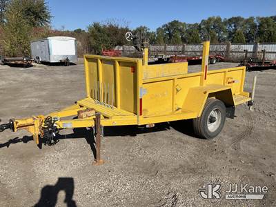 1995 Sauber 1550 S/A Material Trailer