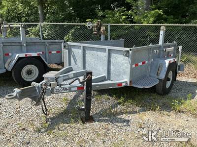 2015 Sauber 1555 Galvanized Material Trailer