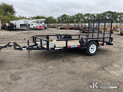 Sure-Trac ST7212TA-B-030 Utility Trailer