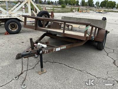 2011 Tiger S/A Tilt Top Tagalong Trailer