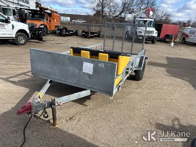 2016 Tomahawk S/A Galvanized Material/Reel Trailer