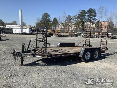 2017 Towmaster B-6D T/A Tagalong Flatbed Trailer