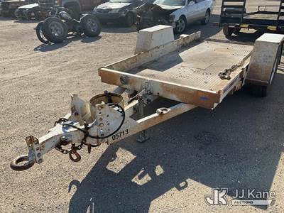 1997 Monroe Towmaster Unknown T/A Tilt Bed Tagalong Equipment Trailer