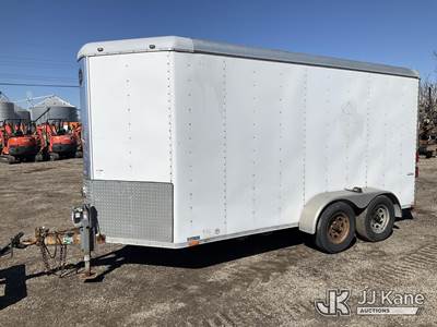 2008 Wells Cargo TW142-V T/A Enclosed Cargo Trailer