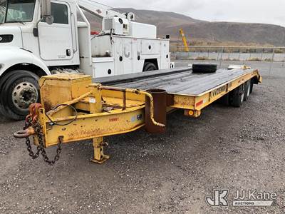 1988 Zieman 2650 Tagalong Utiliy Trailer